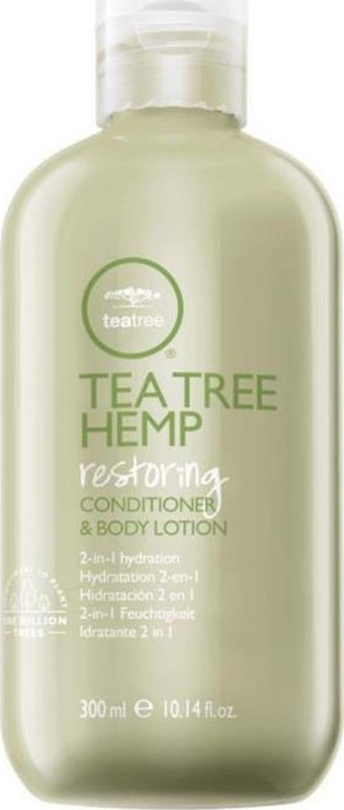 Tea Tree Hemp Onarıcı Saç Kremi Vücut Losyonu 300ML