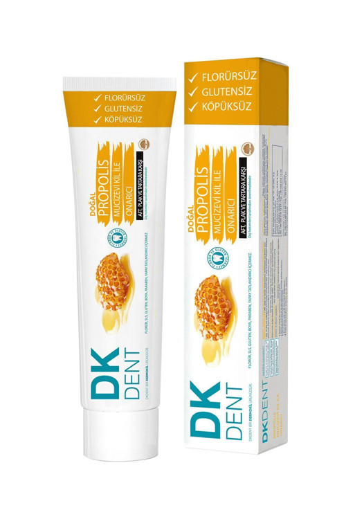 Propolis Florürsüz Doğal Yetişkin Diş Macunu 75 ml
