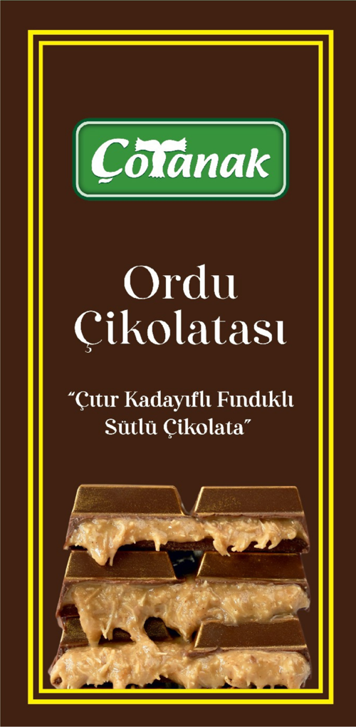 Ordu Çikolatası 100 Gr