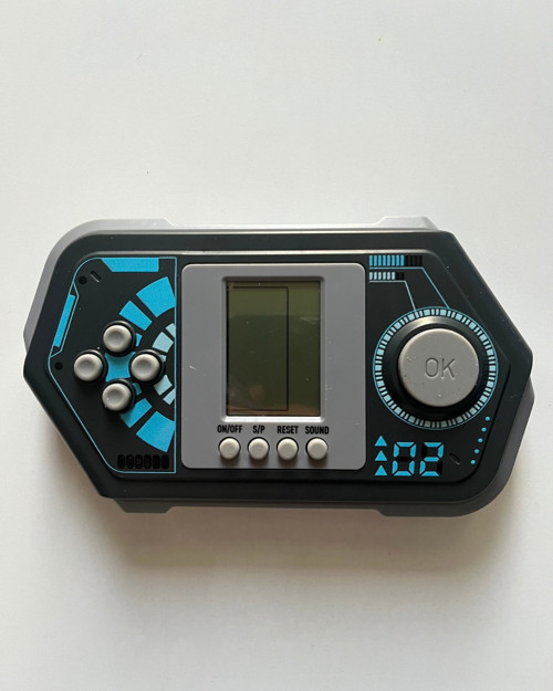Büyük Tetris Gri-Siyah Renkli 15x8 Cm