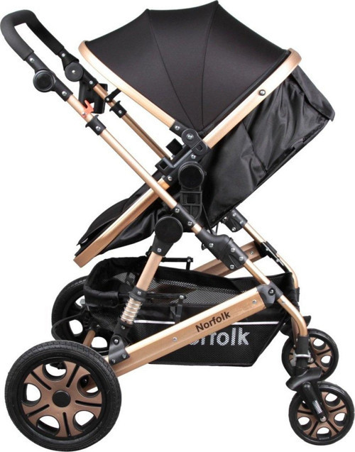 Baby Voyage Comfort Air Luxury Çift Yönlü Bebek Arabası - Siyah