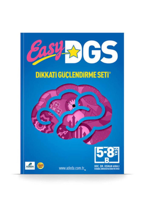 Easy Dikkati Güçlendirme Seti 5-8 Yaş B Kitapçığı
