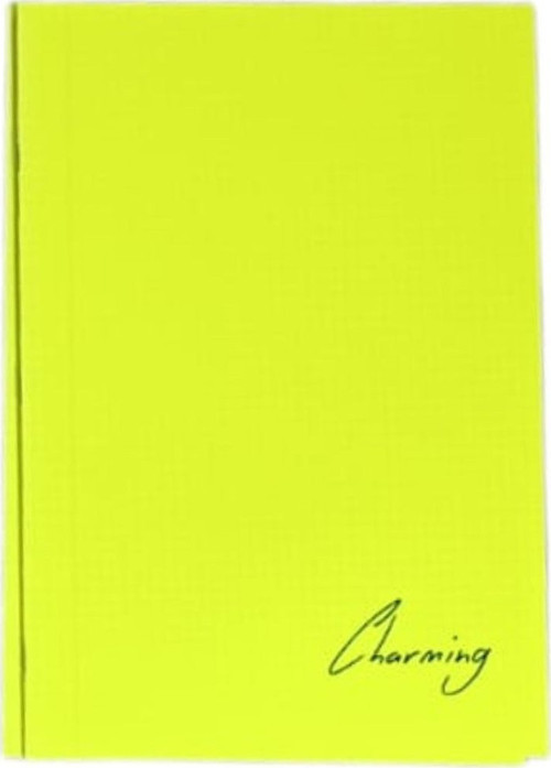 A4 PP Kapak Dikişli 40 Yp Kareli Defter-Sarı