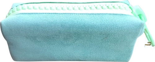 Big Zip Pastel Nubuk Kalemkutu 924-Yeşil
