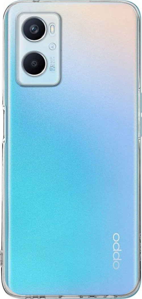 Oppo A76 Kapak 1mm Süper Silikon Şeffaf Kılıf