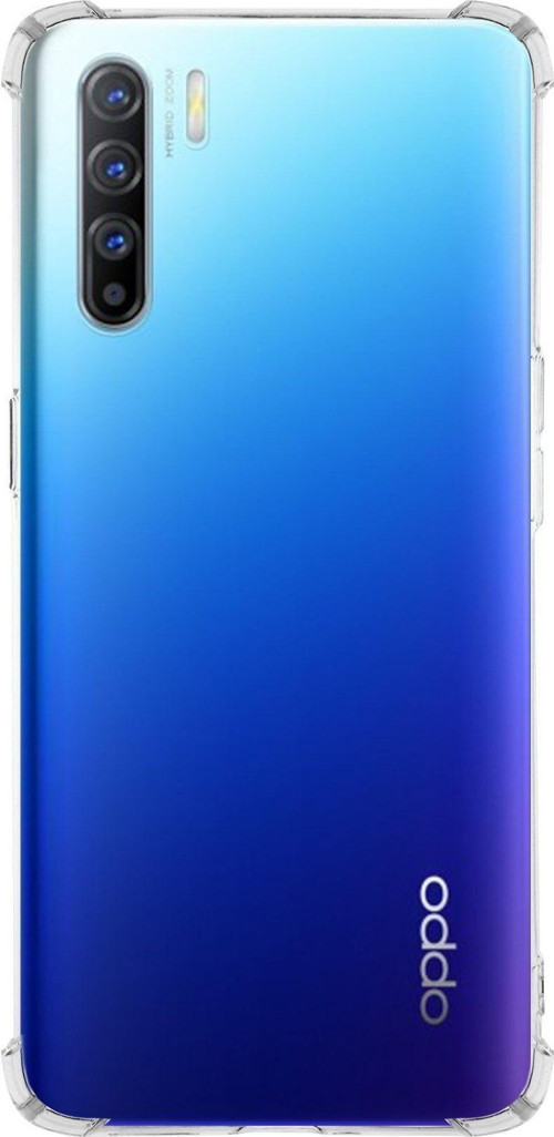 Oppo Reno 3 Kapak Şeffaf Antishock Köşe Korumalı Silikon Kılıf