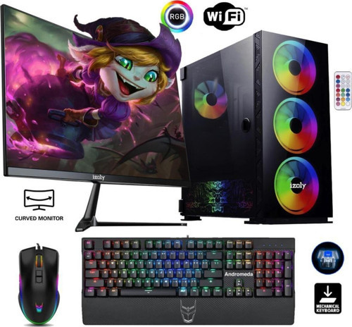 Eomer X I5-12400f 32gb 512gb M.2 Nvme Msı Rtx 3060 3x 12gb 24" 100hz Oyuncu Oem Seti