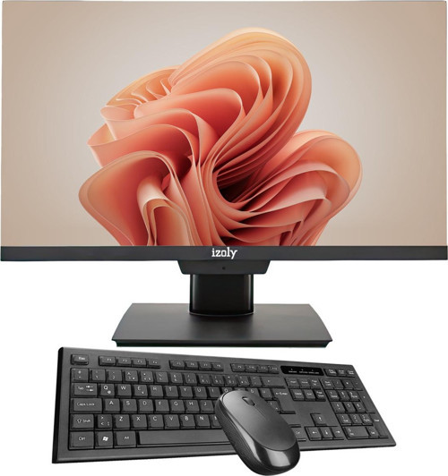 İzoly P706 İ7-10700 8GB 256GB M.2 Nvme SSD 24" FHD Webcam Black Pivot All In One Bilgisayar