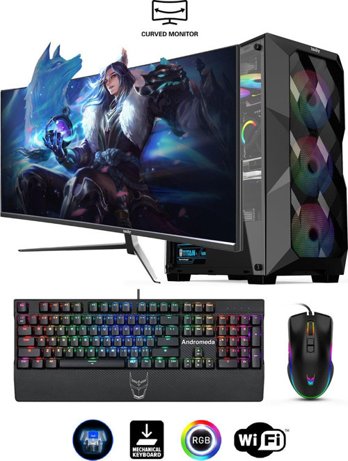 İzoly Sellow Y Ryzen 7 3700X 16GB 256GB M.2 NVMe GTX1660S 6GB 27" 165Hz Oyuncu Oem Seti