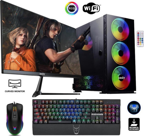 Legolas X I7-10700f 32gb 256gb M.2 Nvme Msı Rtx 3060 3x 12gb 24" Oyuncu Oem Seti