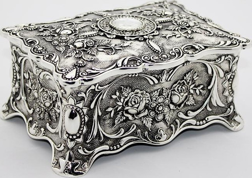 Metal Sandıklı Takı Kutusu -1662