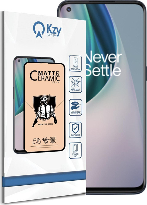Oneplus Nord N10 Tam Kaplayan Mat Seramik Nano Esnek Ekran Koruyucu Cam
