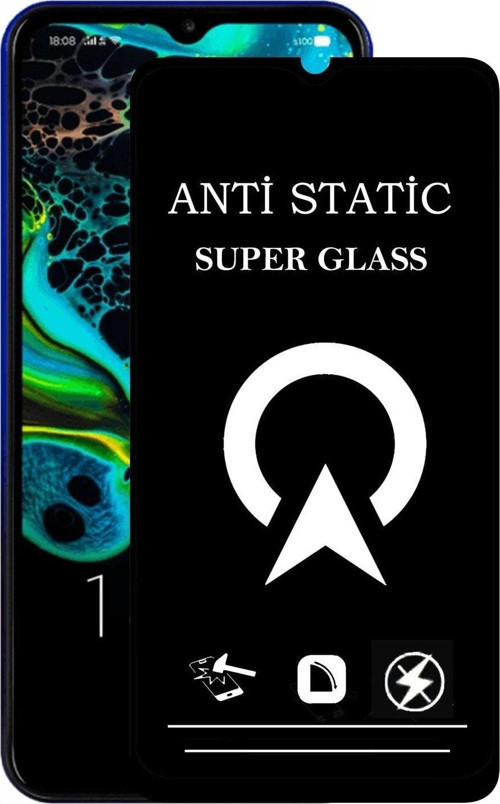 Reeder P13 Blue Max Pro 2021 Tam Kaplayan Anti Statik Çizilmez Safir Ekran Koruyucu Cam