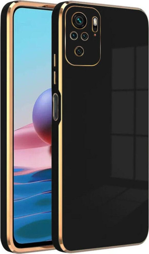Xiaomi Poco M5S Kapak Kamera Korumalı Lazer Kesim Lüx Silikon Kılıf - Siyah