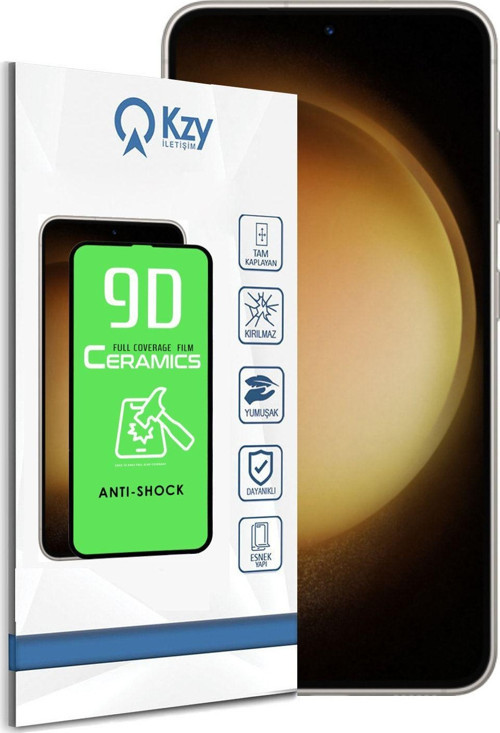 Samsung Galaxy S23 Ile Uyumlu Tam Kaplayan Seramik Nano Esnek Ekran Koruyucu Cam
