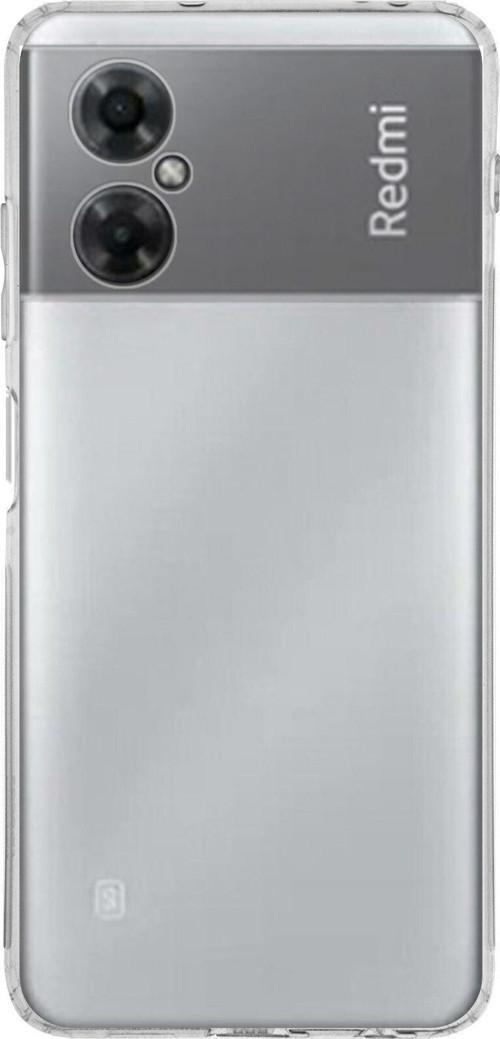 Xiaomi Redmi Note 11R Kapak Kamera Korumalı Tıpalı Şeffaf Silikon Kılıf