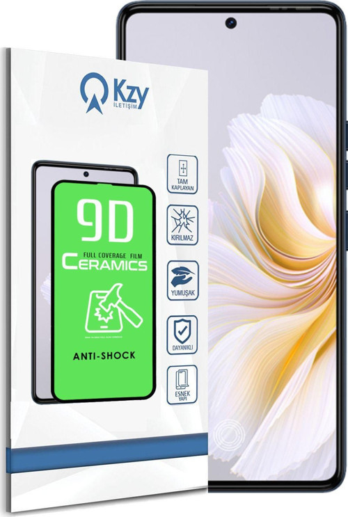 Tecno Camon 20 Premier ile Uyumlu Tam Kaplayan Seramik Nano Esnek Ekran Koruyucu Cam