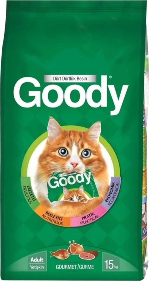 Gurme Renkli Taneli Kedi Maması 15 Kg