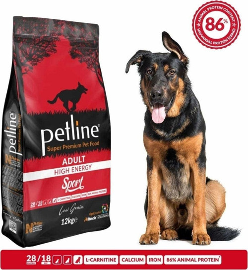 Sport Kuzu Etli Yüksek Enerji Yetişkin Köpek Maması 12 Kg