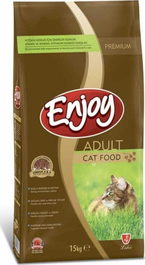 Enjoy Yetişkin Tavuklu Kedi Maması 15 Kg