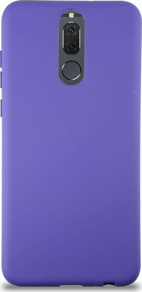 Huawei Mate 10 Lite Kapak Içi Kadife Lansman Silikon Kılıf - Mor