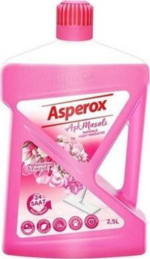 6'lı Peros Asperox Yüzey Temizleyici 2,5 Lt. Aşk Masalı