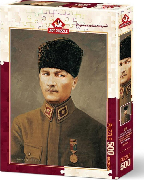 Puzzle 500 Parça Puzzle Başkomutan Mereşal Gazi Mustafa Kemal 4158