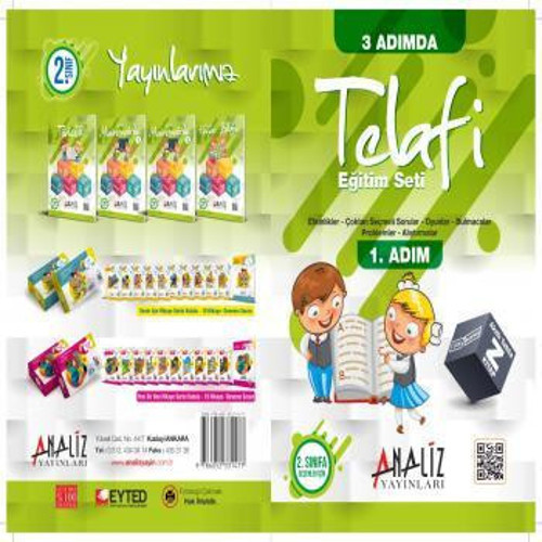 2.SINIF 3 ADIMDA TELAFİ EĞİTİM SETİ 3 FASİKÜL - ANALİZ YAYINLARI