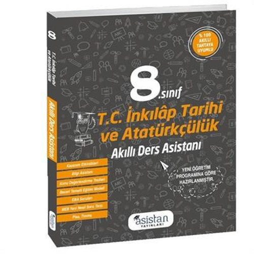 8.SINIF İNKILAP AKILLI DERS ASİSTANI YENİ - ASİSTAN YAYINLARI