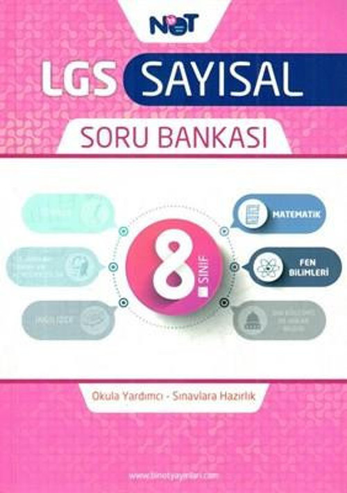 8.SINIF LGS SAYISAL SORU BANKASI - BİNOT YAYINLARI