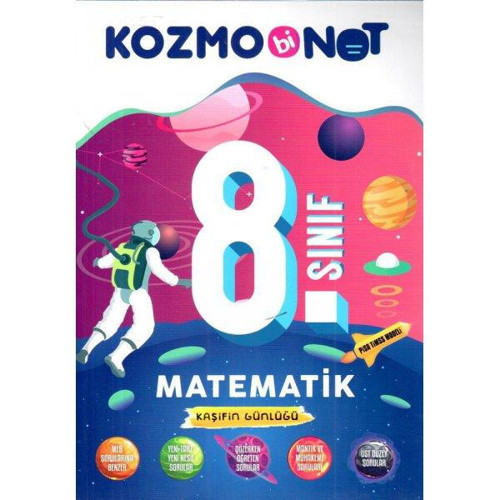 8.SINIF MATEMATİK KONU ANLATIM KAŞİFİN GÜNLÜĞÜ - BİNOT YAYINLARI