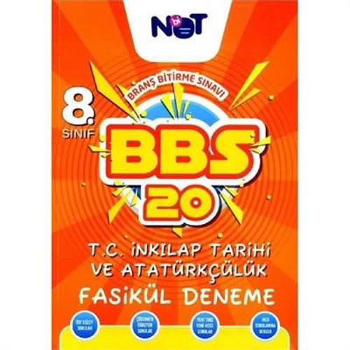 8.SINIF T.C İNKILAP TARİHİ 20 DENEME FASİKÜL BBS - BİNOT YAYINLARI