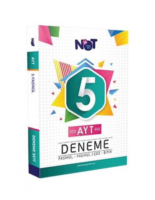 AYT 5 DENEME SETİ FASİKÜL - BİNOT YAYINLARI