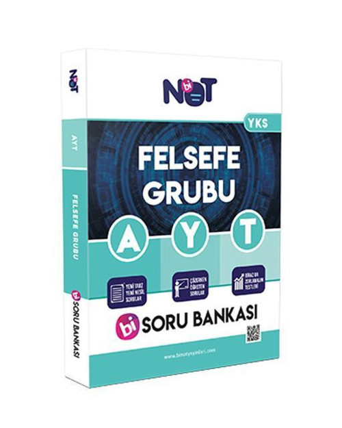 AYT FELSEFE GRUBU Bİ SORU BANKASI - BİNOT YAYINLARI
