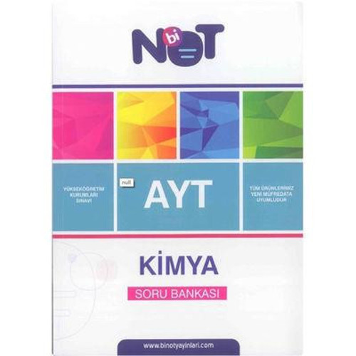 AYT KİMYA SORU BANKASI - BİNOT YAYINLARI