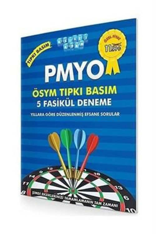 PMYO ÖSYM TIPKI BASIM 5 FASİKÜL DENEME - AKILLI ADAM YAYINEVİ