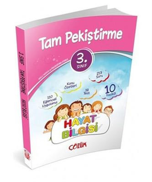 3.SINIF TAM PEKİŞTİRME HAYAT BİLGİSİ - ÇÖZÜM YAYINLARI
