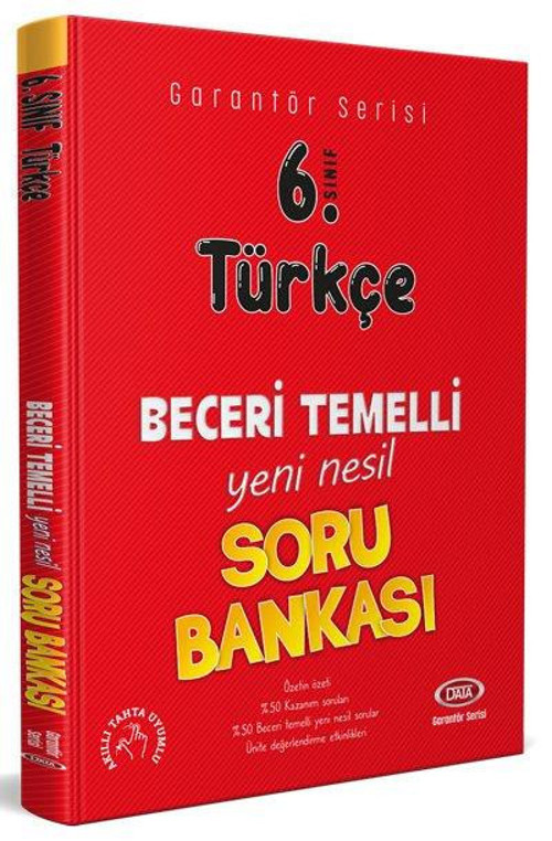 6.SINIF TÜRKÇE SORU BANKASI GARANTÖR SERİSİ - DATA YAYINLARI