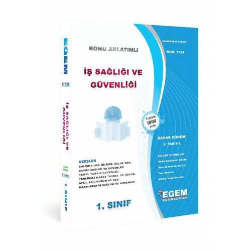 1.SINIF 1.YARIYIL İŞ SAĞLIĞI VE GÜVENLİĞİ MEVZUATI KONU ANLATIM GÜZ DÖNEMİ - EGEM YAYINLAR
