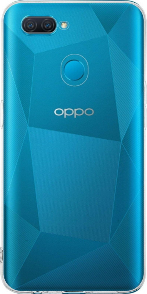 Oppo A12 Kapak 1mm Süper Silikon Şeffaf Kılıf