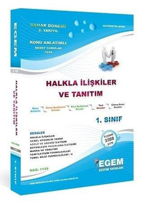 1.SINIF 2.YARIYIL HALKLA İLİŞKİLER BAHAR DÖNEMİ - EGEM