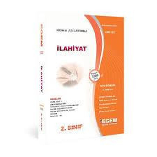 2.SINIF 3.YARIYIL İLAHİYAT KONU ANLATIM GÜZ DÖNEMİ - EGEM YAYINEVİ