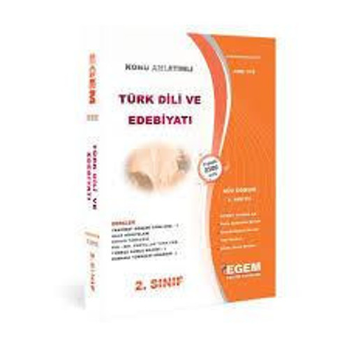 2.SINIF 3.YARIYIL TÜRK DİLİ VE EDEBİYATI GÜZ DÖNEM - EGEM YAYINLARI