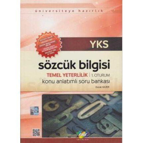 YKS-TYT SÖZCÜK BİLGİSİ K.A S.B 1.OTURUM - FDD YAYINLARI