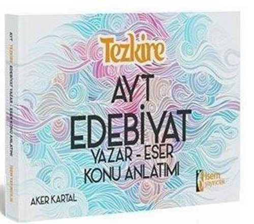AYT EDEBİYAT YAZAR ESER - İSEM YAYINCILIK