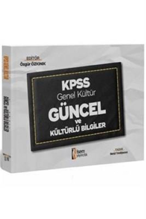 KPSS GENEL KÜLTÜR GÜNCEL BİLGİLER 2020 - İSEM YAYINLARI