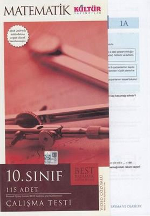 10.SINIF MATEMATİK YAPRAK TEST - KÜLTÜR YAYINCILIK