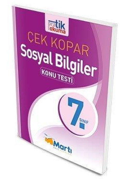 7.SINIF SOSYAL BİLGİLER OPTİK Y. TEST - MARTI YAYINLARI
