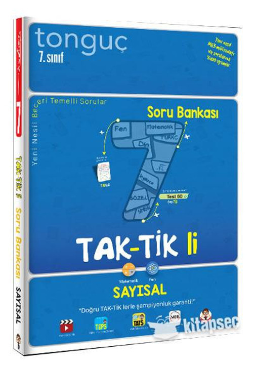 7.SINIF TAKTİKLİ SAYISAL SORU BANKASI YAYINLARI