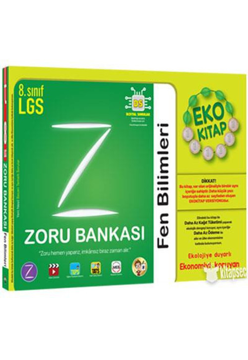 8.SINIF FEN BİLİMLERİ EKO KİTAP ZORU BANKASI - TONGUÇ